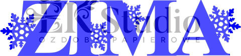 Napis zima Napis zima