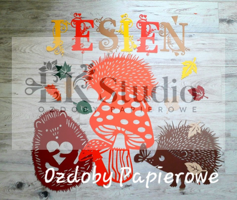 Jesienne jeże Jesienne jeże
