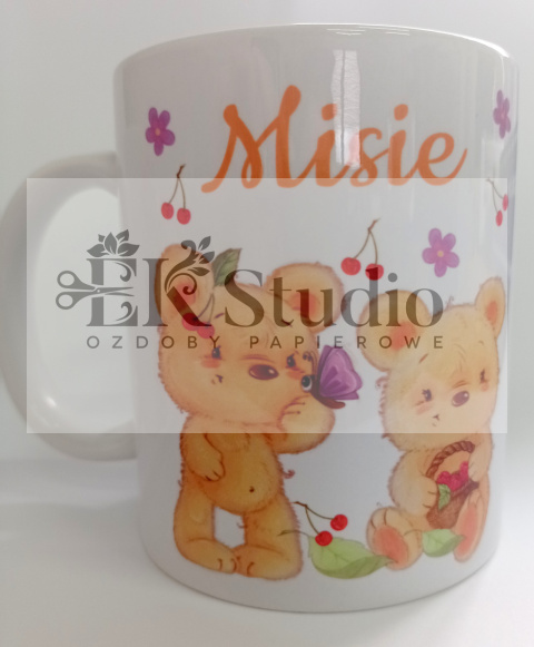 Kubek z logo grupy - Misie Kubek z logo grupy - Misie