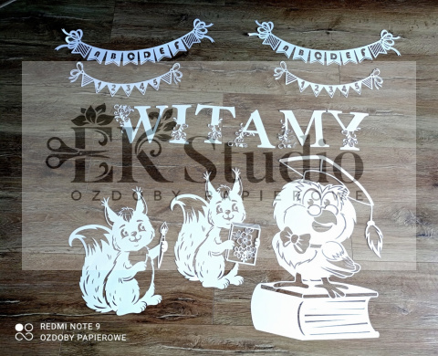 Witamy z girlandami Witamy z girlandami