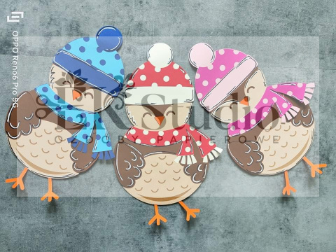 Zimowy ptaszek Zimowy ptaszek