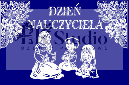 Dzień Nauczyciela Nauczyciel czyta