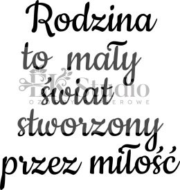 Rodzina to mały świat