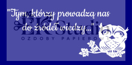 Tym, którzy prowadzą