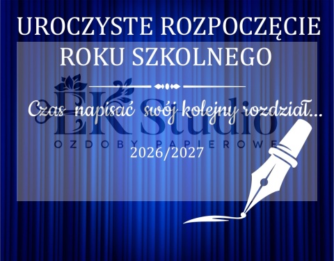 Czas napisać - rozpoczęcie roku