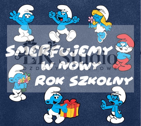Smerfujemy małe Smerfy