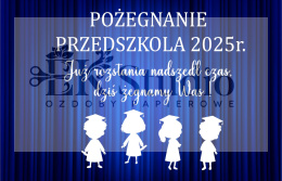 Pożegnanie absolwentów 2025 (dzieci przedszkolne)