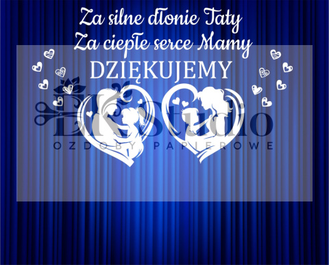 Za silne dłonie taty i czułe serce mamy Za silne dłonie taty i czułe serce mamy