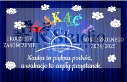 wakacje to ciepły przystanek