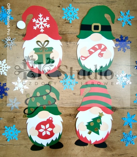 Zestaw krasnali ŚWIĄECZNYCH