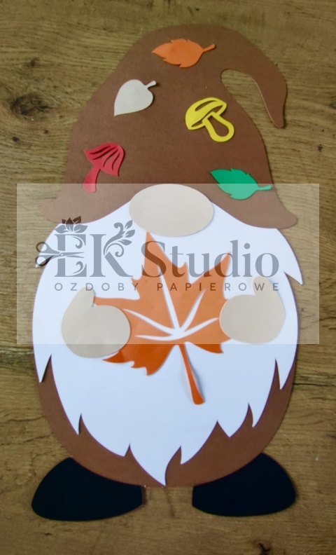 Zestaw krasnali jesiennych