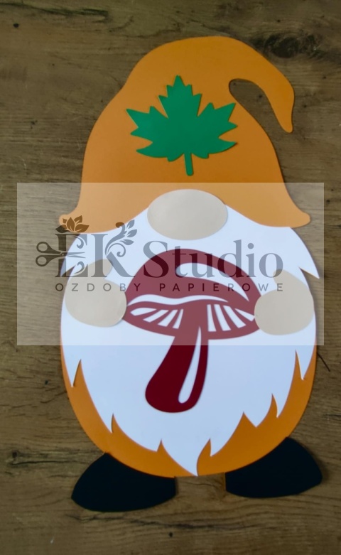 Zestaw krasnali jesiennych